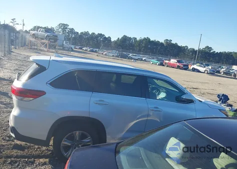 2018 Toyota Highlander Limited from USA, damaged, VIN 5TDYZRFH5JS284363